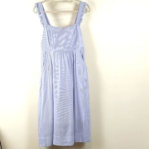 Duffield Lane Wendy Dress Blue & White Stripe